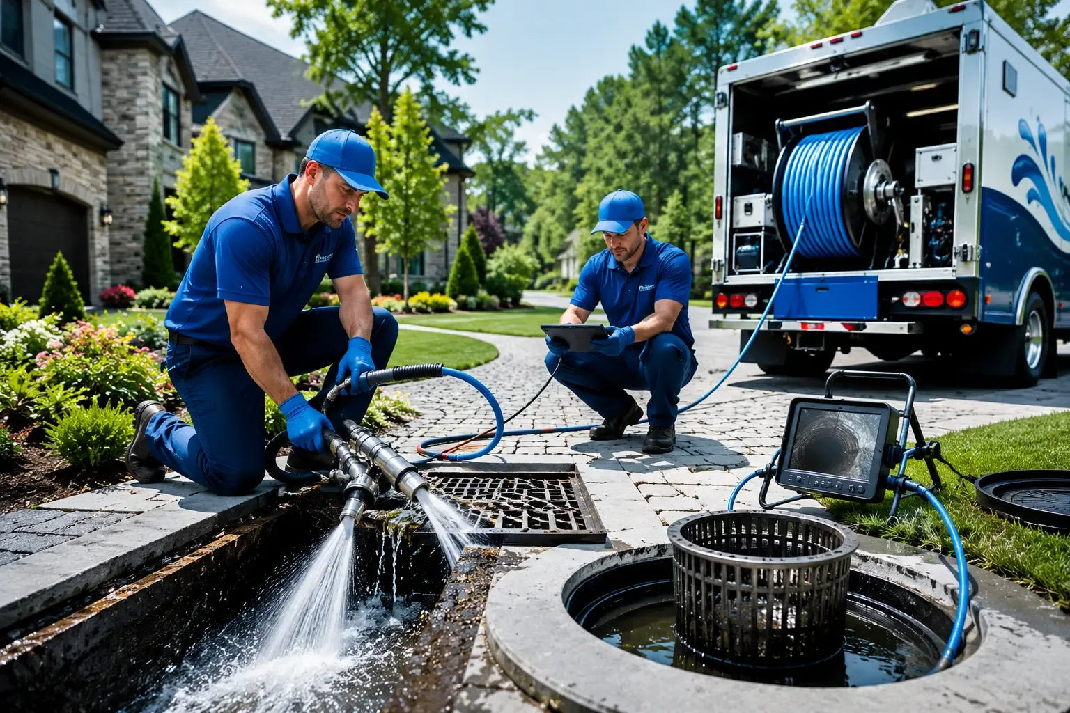 Local outdoor drain cleaning professionals in Wrightstown, WI